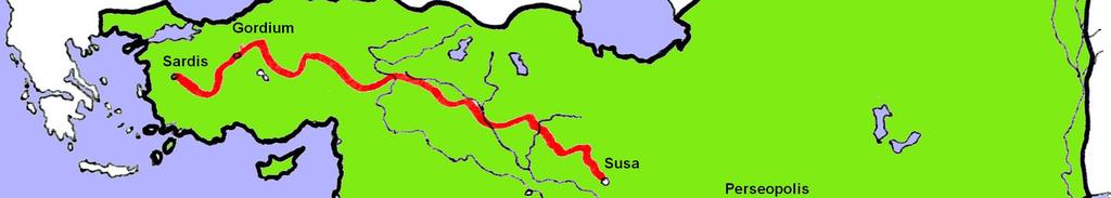to keep the empire unified, and easier to control o Royal Road (Susa Sardis) Unsuccessful campaign against the