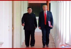13 of 14 6/13/2018, 6:37 Chairman Kim Jong Un and President Trump expressed expectation and belief that the two countries which have lived in the quagmire of hostility, distrust and hatred would pass