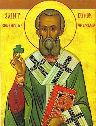 St. Patrick The following is a reprint from www.catholic.com. Patrick was born around 385 in Scotland, probably Kilpatrick.