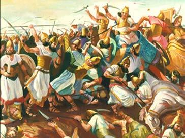 The LORD told Moses gather an army of 12,000 Israelites, 1,000 from each tribe and go to war against the Midianites because they had caused the people of Israel to follow another god and do evil in