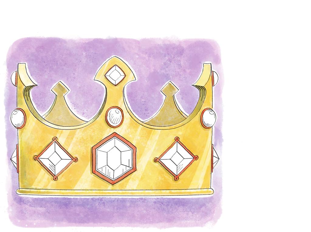 A Crown for a King INSTRUCTIONS: Use markers or crayons to color the jewels in the crown. DO W TGP N L O A FAM D T H E ILY APP KEY PASSAGE: Psalm 47:7 BIG PICTURE QUESTION: Who is our King?