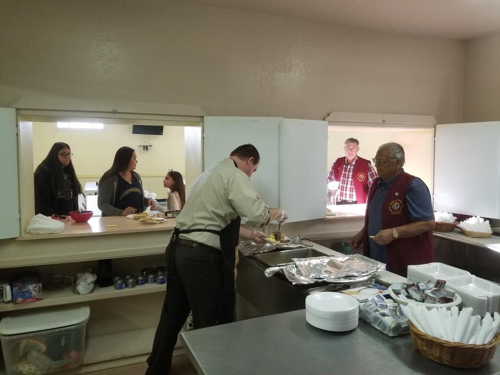 a Pancake Breakfast at Yannes Hall to support the
