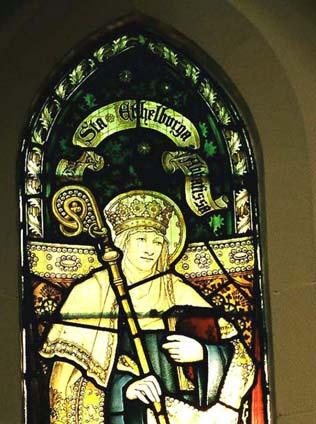 St. Ethelburga Abbess of Barking Died in 676. Earconwald Bishop of London founded two double monasteries (i.e. parallel houses for men and women).
