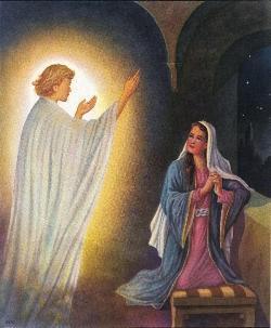 ESV Luke 1:30-33 30... "Do not be afraid, Mary, for you have found favor with God. 31 And behold, you will conceive in your womb and bear a son, and you shall call his name Jesus.