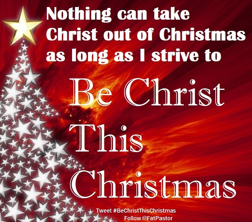 This time of year my Facebook feed is filled with posts reminding me to say Merry Christmas instead of Happy Holidays or Xmas. I see bumper stickers and pins saying Jesus is the Reason for the Season.