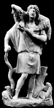 Early Christian Art Good Shepherd Early Christian Calf Bearer Archaic Greek Because Christianity had