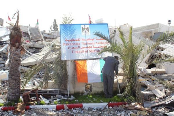 infrastructures in Gaza were destroyed by