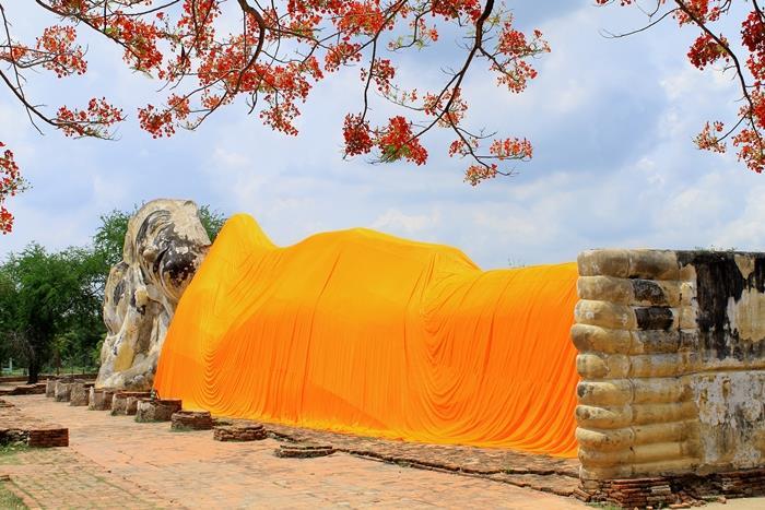 WAT LOKAYASUTHARAM Wat Lokayasutharam is situated at Pratoochai District, behind the Ancient Palace and the Pratoochai Primary School, in the area 0f Wat Worapoh (Wat Rakhang) and Wat Worachettharam.