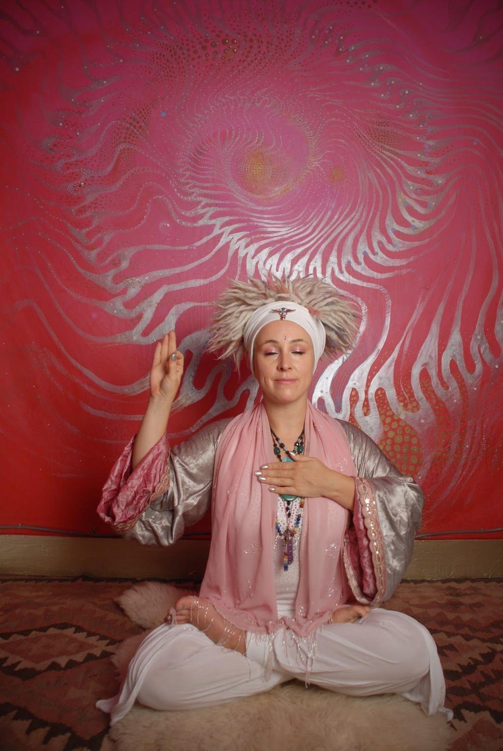 Beginners Meditation for a Calm Heart Mudra Sit in easy pose with the eyes closed and a light Jalandhar lock.