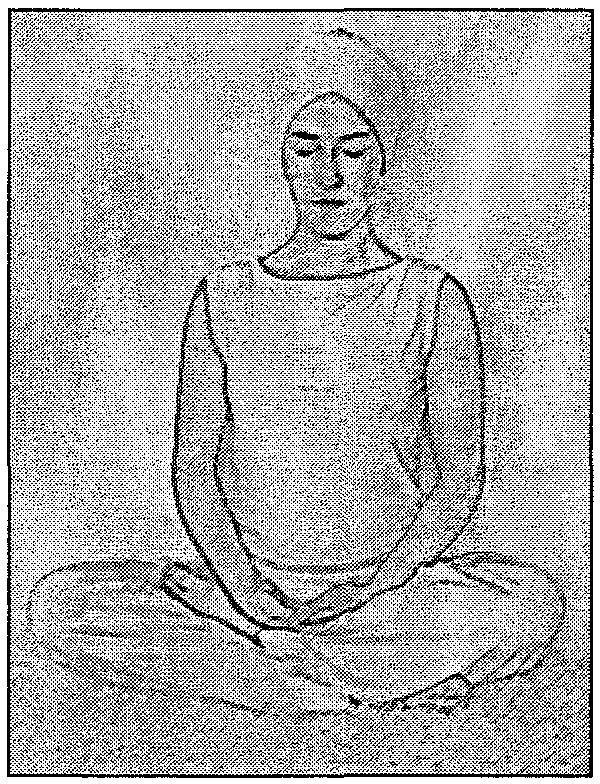 Pran Banaha Man-tra Medi-ta-tion Sit in an Easy Pose, with a light jalandhar bandh. EYE POSITION: Focus at the Brow Point, at the screen of the forehead. Roll the eyes up slightly.