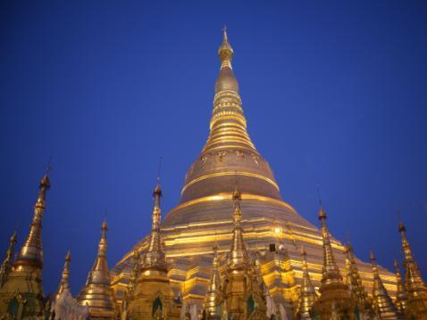 Yangon, also known as Rangoon, is the former capital of Burma (Myanmar).