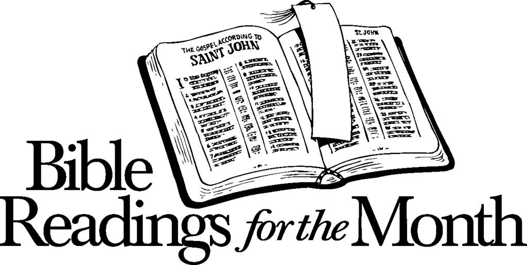 Revelation 1:4b-8 John 18:33-37 Thanksgiving Day, November 26: Joel 2:21-27 Psalm 125 I Timothy 2:1-7 Matthew 6:25-33 Below are the scripture readings from the Revised Common Lectionary Week of