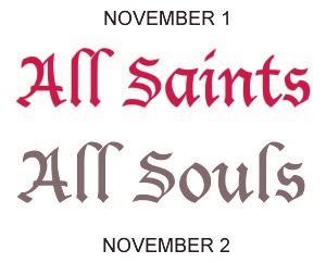 Ann s Parishioners Monday, November 2, 2015 - All Souls Day 7:15am All Souls Novena 8:30am All Souls Novena Tuesday, November 3, 2015 - Weekday 7:15am All Souls Novena 8:30am Deceased Members of the