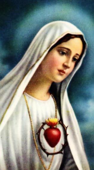 Consecration to the Immaculate Heart of Mary (St Louis Marie de Montfort's Consecration) "In the presence of all the heavenly court I choose you this day for my Mother and Mistress.