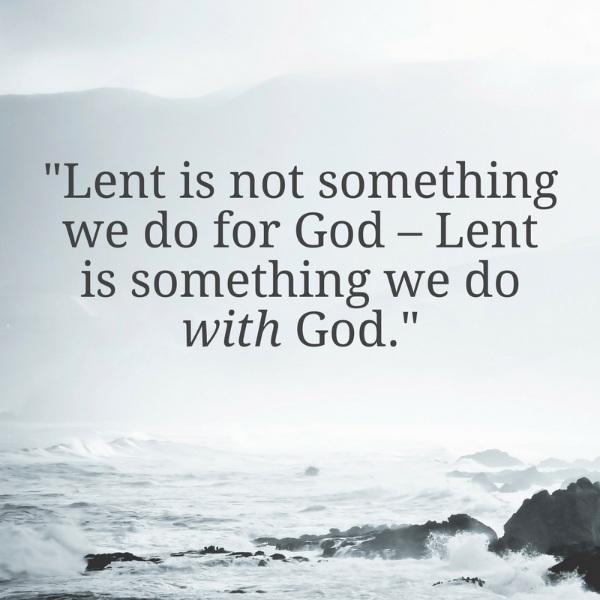 ST. ANDREW'S EPISCOPAL CHURCH What is your Lenten Spiritual Practice? Often we give up something for Lent. Sometimes we choose something that's really hard for us to live with out.