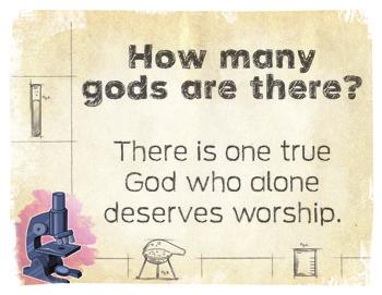 Hebrews 1:1-2 Big Picture Question: How many gods are there? There is one true God who alone deserves worship.