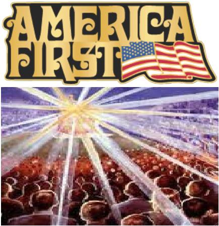 AMERICA FIRST, THE AMERICAN PRE-TRIBULATION RAPTURE (ISAIAH 18) By George Lujack America (Babylon the great Revelation 18) will be completely destroyed.