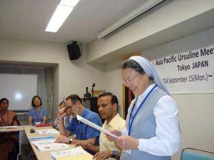 Asia Pacific Ursuline Meeting in Japan September 15 ~ 21, 2014 Newsletter no.