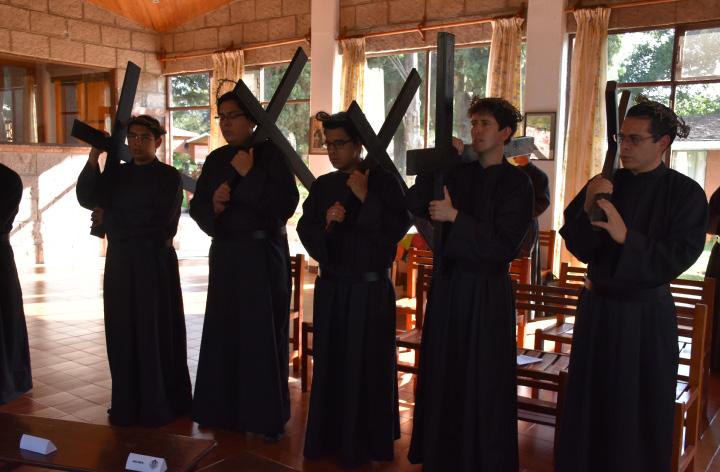 The Mass of religious profession of our brothers, Jovanny Cadena and Pablo de la Cruz took place