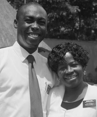 President and Sister Kaku; Mission President, Port Harcourt Nigeria Mission.