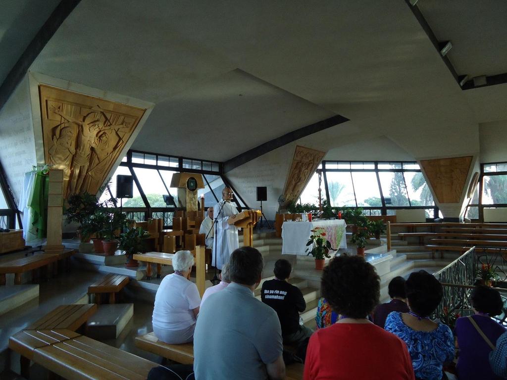 Mass in the Church of Capharnaum