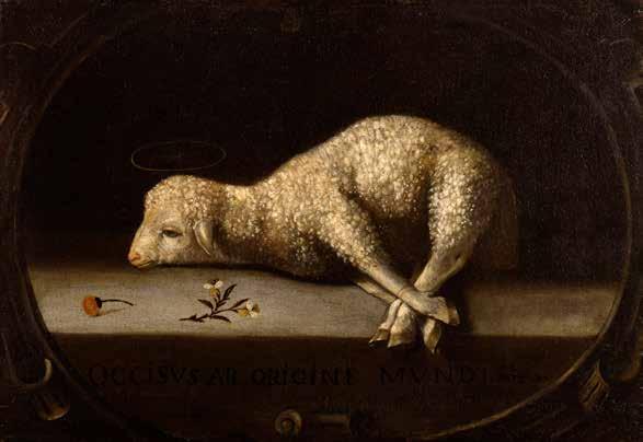 37 The Sacrificial Lamb BY JoSEFA DE AYALA (1670-1684) Acquired by Henry