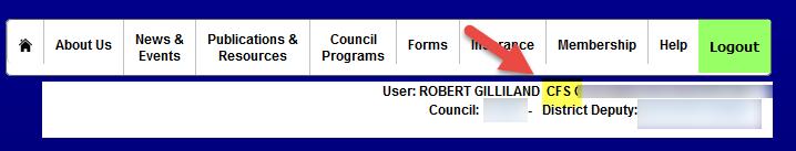 (Continued from page 8) Council Financial Secretaries will see a CFS after their name designating them as Council Financial Secretaries on the State website.