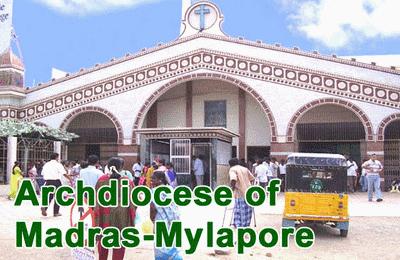 Vincent Chinnadurai of the Archdiocese of Madras Mylapore, India NEXT WEEKEND, July 16/17th. Father s Diocese is 1,220 square miles divided into 134 parishes with over 8,7892,000 Catholics!