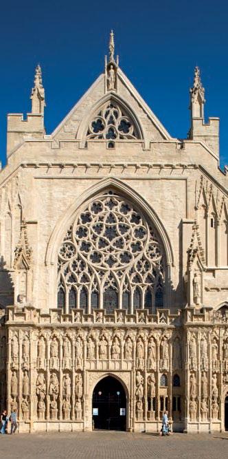 A warm welcome awaits A towering gothic jewel in the Westcountry s crown Exeter Cathedral is one of the oldest and most beautiful Cathedrals in England.