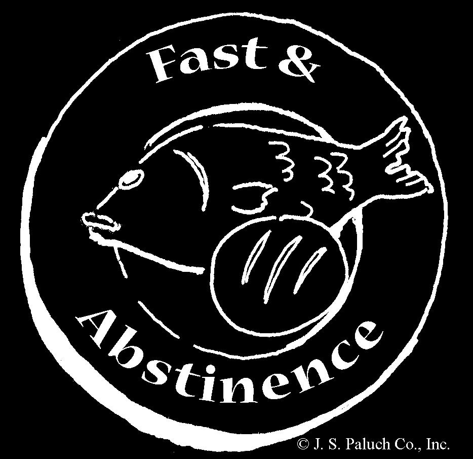 church's laws for fast and abstinence during Lent: Ash Wednesday and Good Friday are days of fasting.