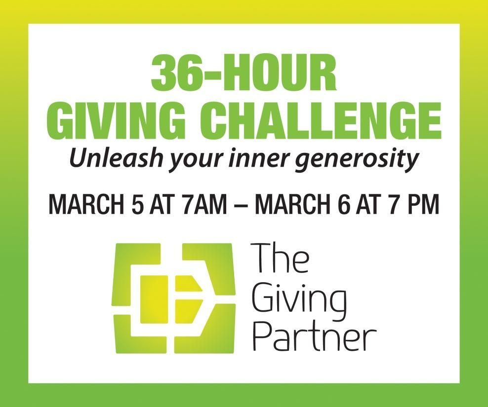 Sarasota Christian has an extraordinary opportunity to receive matching funds through the Community Foundation of Sarasota's 36- Hour Giving Challenge on March 5.