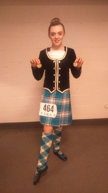 30am Well done to Emily Peart who danced at a special Breakfast on St
