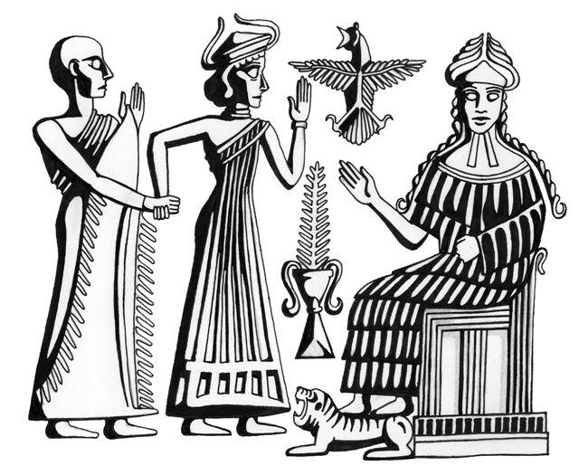 Inanna is the first Goddess about whom we have written records dating around 4,000 years ago from the ancient Sumerian cultures of the land of Sumer (Mesopotamia), that is now southern Iraq.