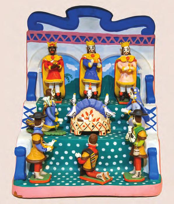 Items o display are from the museum s ow collectio, icludig its popular 120-square-foot Neapolita diorama, alog with recet acquisitios of Polish szopki, stoe sculptures from Zimbabwe, ad Hummel