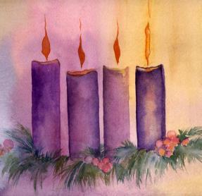 At the start of the season, we await the second advent or coming of Christ, the King of the Ages.