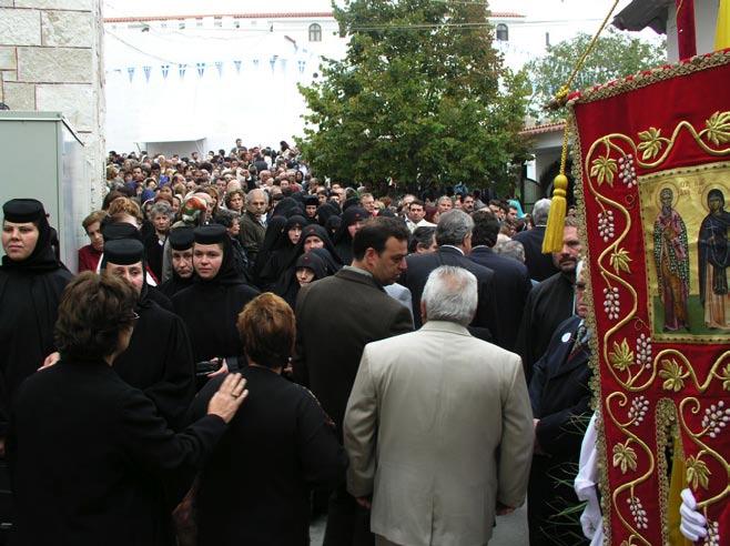 The Divine Liturgy was celebrated in many languages with Greek, naturally, as the primary language, in token of the unity of Faith that transcends physical and artificial divisions between human