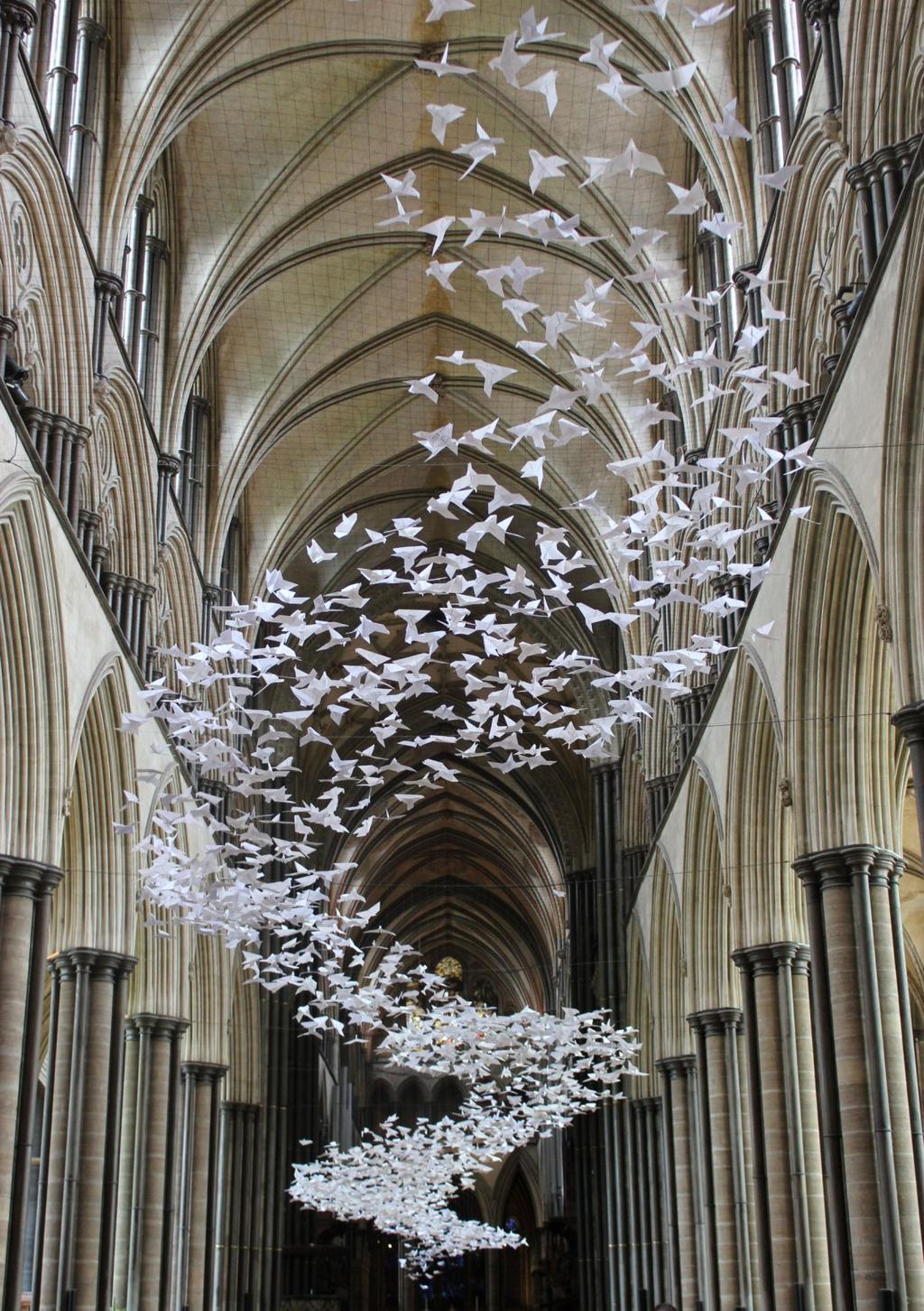 Salisbury A City of Doves If you haven t already visited Salisbury Cathedral since the opening of the art installation Les Colombes I do urge you to go.