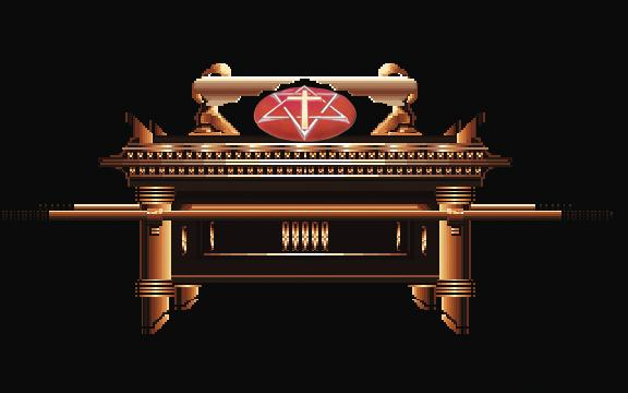 The image beneath is of the Ark of the Covenant with the Cross coming out of the Star of David over the MERCY SEAT. It represents the visual statement that Salvation comes out of the Nation of Israel.