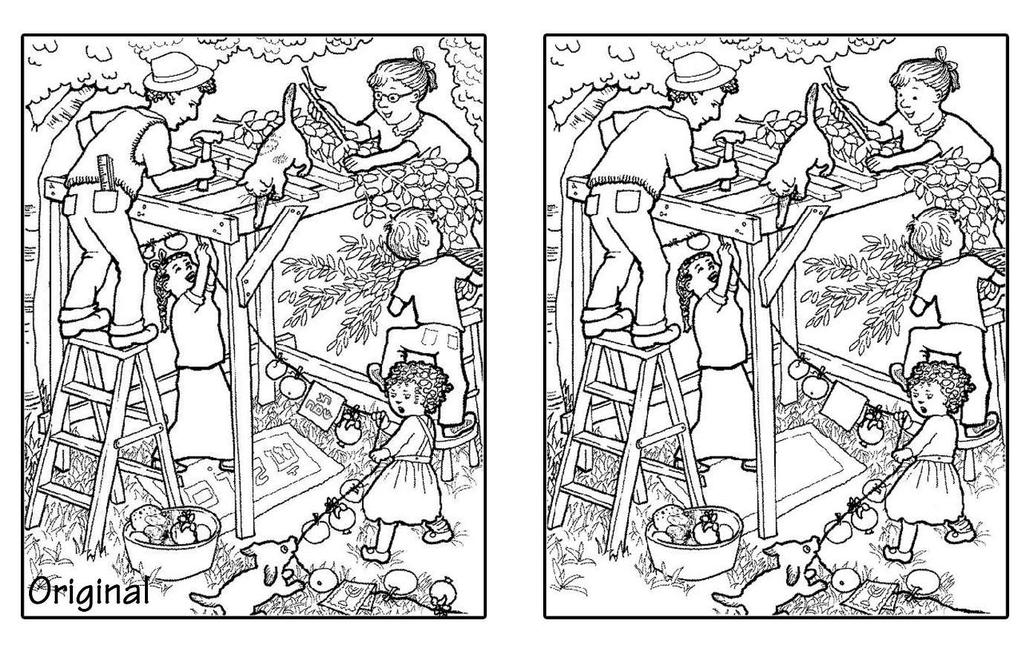 There are 20 differences between the picture on the left and the picture on the right. Can you find all of them?