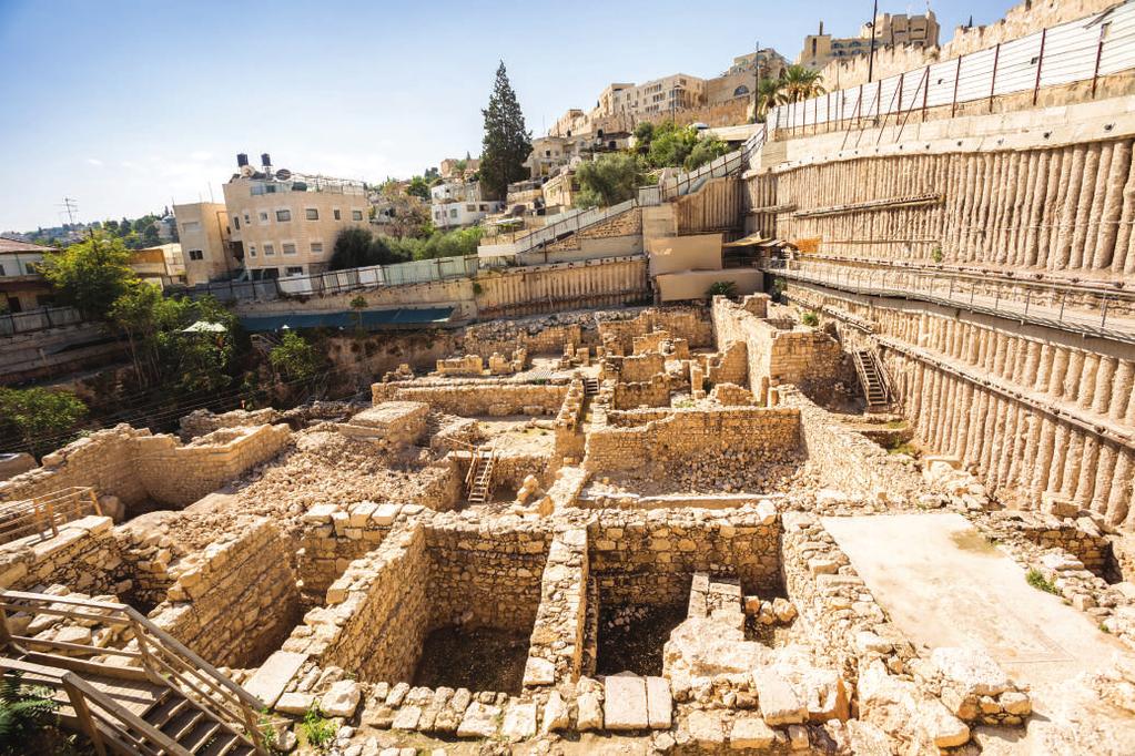 THE KOSHER ISSUE An excavated section of the City of David, Jerusalem Sometimes archaeologists discover more or less what we would expect, or so it seemed from a recent news story.
