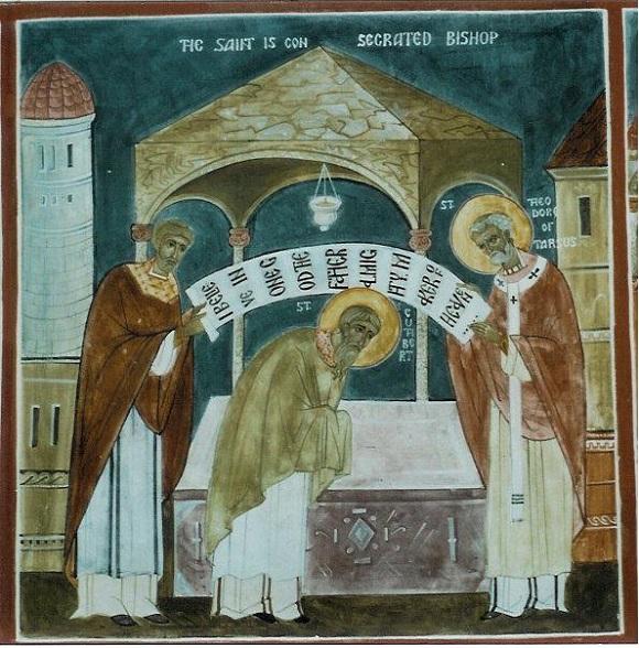 St. Theodore consecrating St.