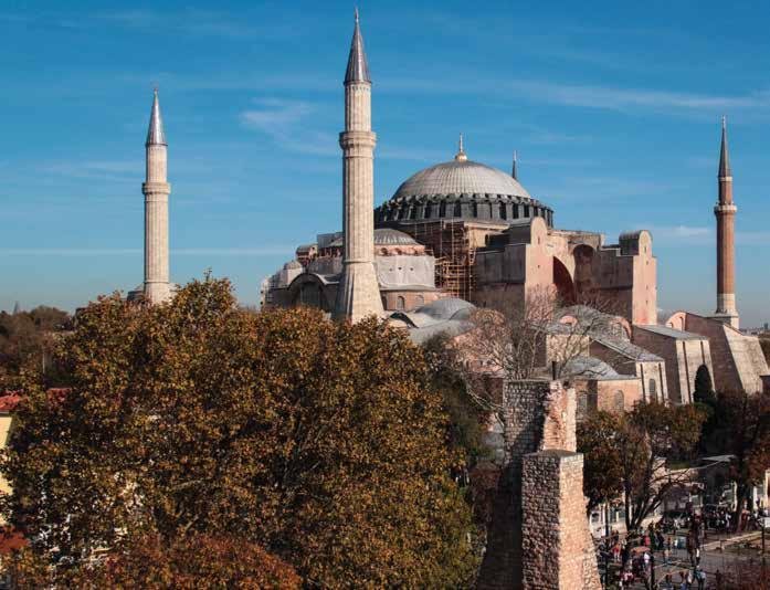 INTRODUCTION (Chapter 1) Hagia Sophia, or Church of the Holy Wisdom, was built in the 500s CE in