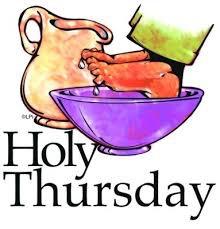 THE SACRED TRIDUUM Holy Thursday! Good Friday! Holy Saturday! These days are holy and good because they celebrate the passion, death and resurrec)on of Jesus.