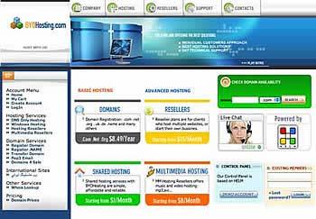The home page of BYO Hosting BYO Hosting, the Romanian Webhost which provides permits, names, domains, etc. www.