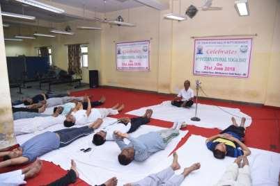 JMI Boys Hostels celebrates fourth international Yoga Day 2018 A number of students, Provost s, Wardens and staff members of Dr.