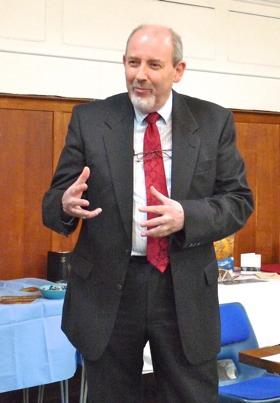 Guest speaker, Mr Barney Leith from the Bahá í