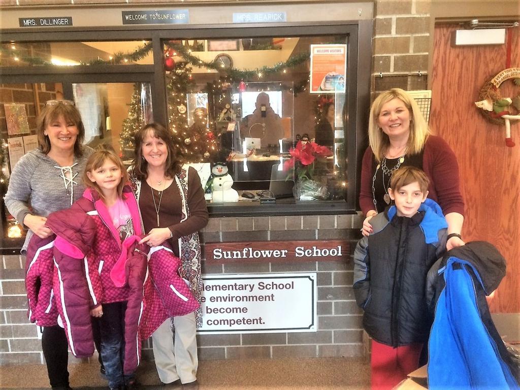 February 2018 Page 3 COATS FOR KIDS Gillette Council #3477, in partners with the counselor and staff at a local elementary school, distributed 24 coats for kids in need.