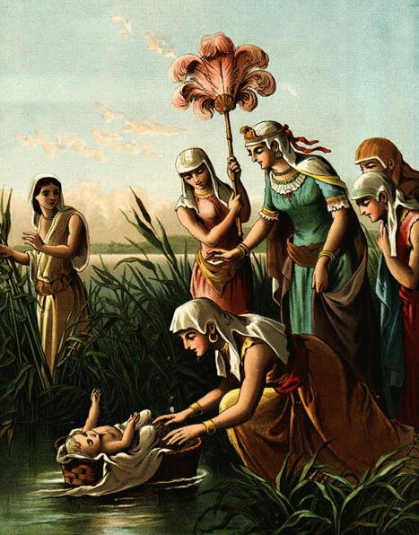 Early Life of Moses Exodus 1:1-2:10 Why is this baby in the water? Who are the ladies around the baby? What important part would this baby later have in helping God s people?