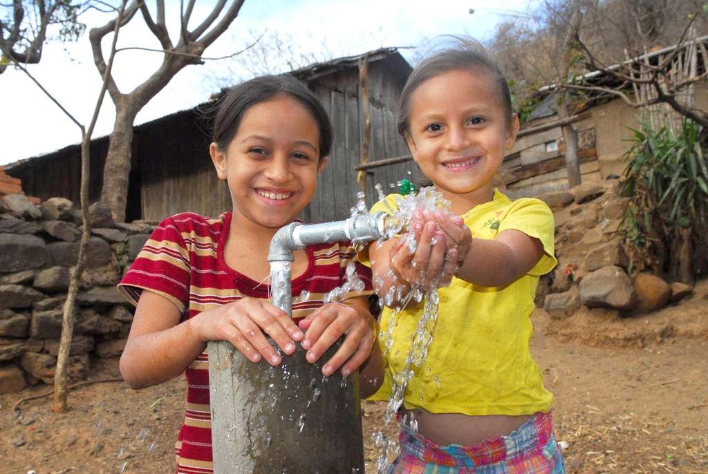 The village leaders got together to find a better way to get clean water.