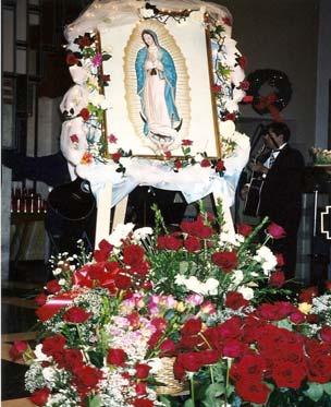 Spanish Community December 12 th Our Lady of Guadalupe Celebration Patroness of the Americas Our Lady of Guadalupe is near and dear to many